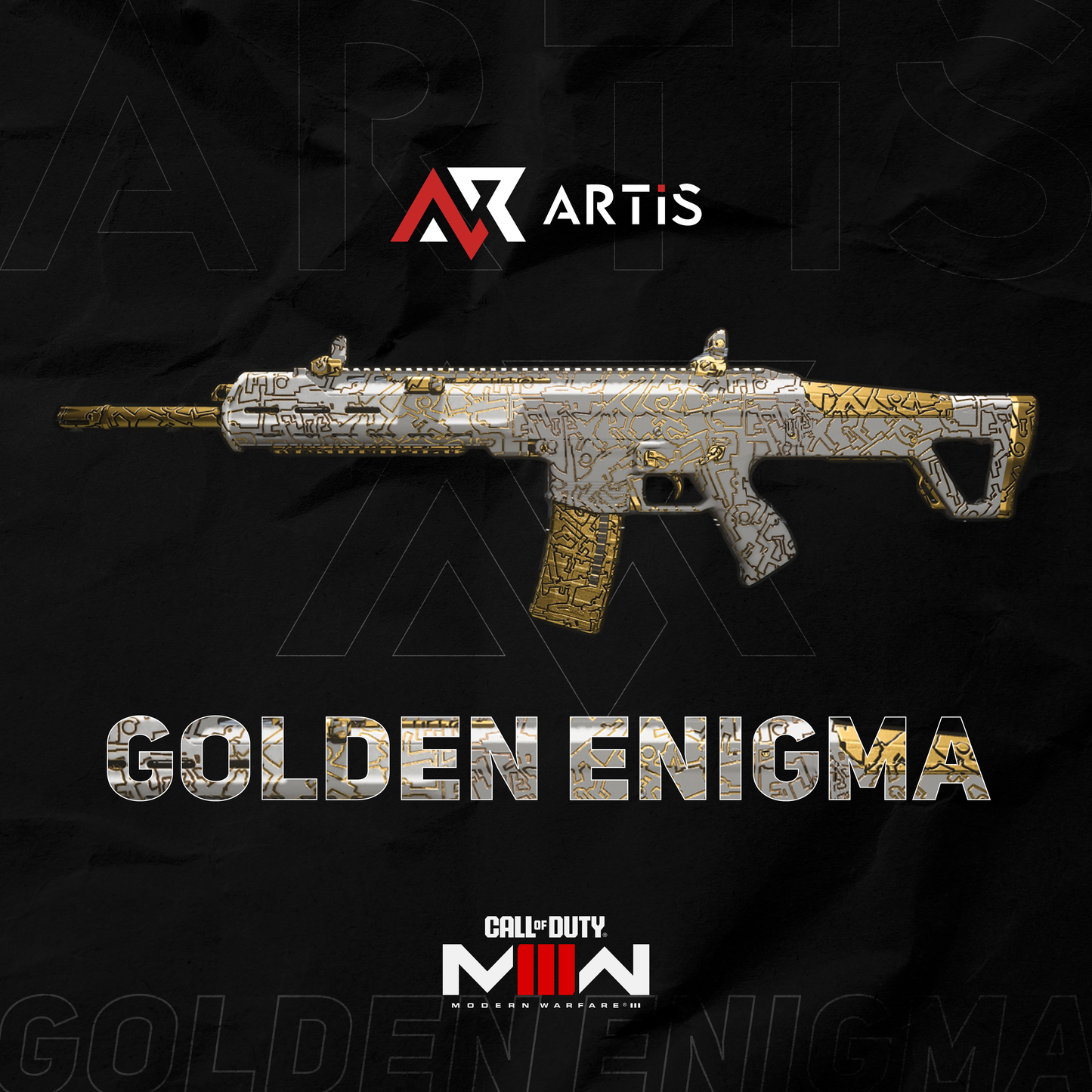 CoD MW3: Golden Enigma Camo for All Guns
