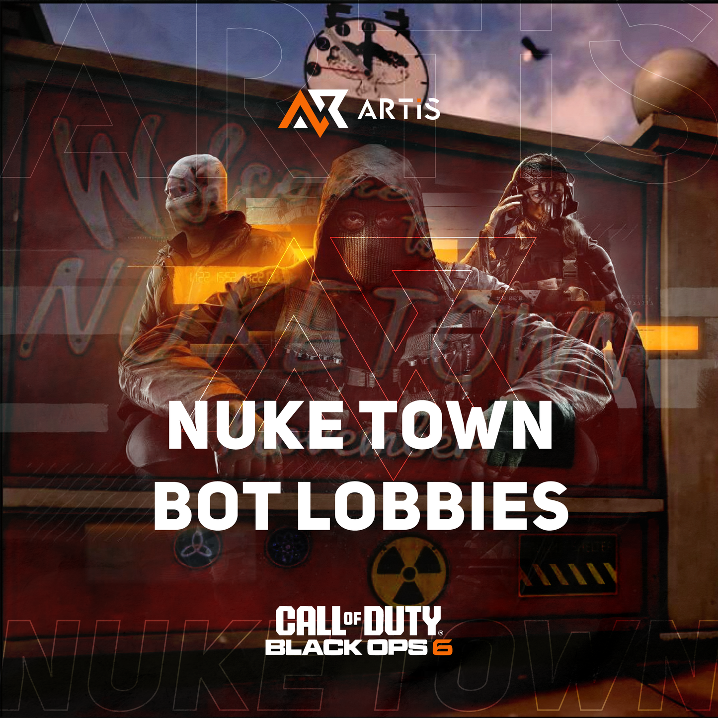 BO6 Nuke Town Bot Lobbies