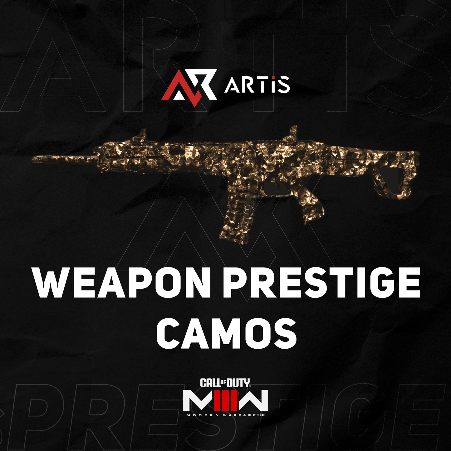 CoD MW3: Weapon Prestige Camo - One Trick